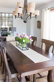 Beautiful Kitchen And Dining Room Spring Tour Dining Room Table Centerpieces Farmhouse Dining Room Table Dining Room Combo