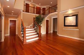 It does not hurt to say that wooden floors have special paint for wood that will prevent it from leaving in. Painted Hardwood Floors For Colorful Nature Element Amaza Design
