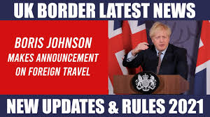 Boris johnson is coming under pressure to declare when he paid for downing street flat redecorations. Latest Uk Lockdown Updates As Boris Johnson Makes Announcement On Foreign Travel Uk Immigration Youtube