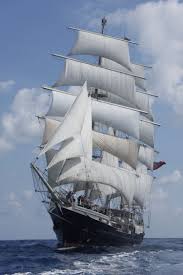 The World S Biggest Wooden Ship Sails Into Sydney Today Sailing Ships Tall Ships Sailing