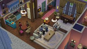 So No One Told You Life Was Gonna Be This Way Wallpaper Superfan Perfectly Recreates Friends For The Sims 4 Friends Apartment Sims Friends Tv Show