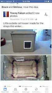 How to build a winter cat house. Diy Safe House For Stray Cats In Winter Cat House Outside Cat House Feral Cats