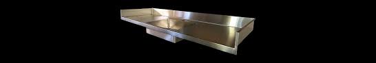 stainless steel countertops
