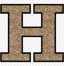 Gold Glitter Letter H Png Image With Transparent Background Png Free Png Images Gold Glitter Background Glitter Letters Free Png