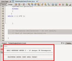 ^^dalam video serial belajar sulap gratis kali ini, senang sekali ilmu sulap bisa berba. Cara Membuat Game Sederhana Tebak Angka Dengan Java Dan Netbeans Katabah Komarudin Tasdik