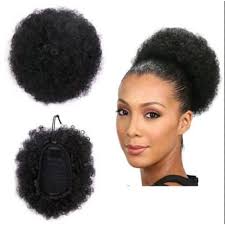 African hair braiding is very versatile: Afro Hair Bun Konga Online Shopping