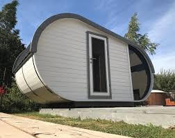 Sauna Oval 430cm In 2020 Gartensauna Runde Fenster Sauna