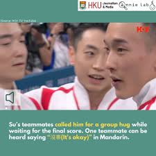 A picture of Chinese gymnast Su Weide sitting alone a few seats away from  his teammates circulated online shortly after the men's gymnastics team  final at the Paris Olympics. Social media posts ...