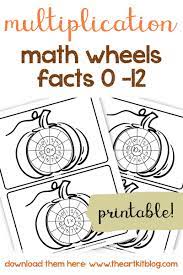 If you want to get all our math practice worksheets in one easy download, buy our math worksheets in one bundle here. Free Multiplication Coloring Pages With Pumpkins For Fall Math Wheels Facts 0 12 The Art Kit