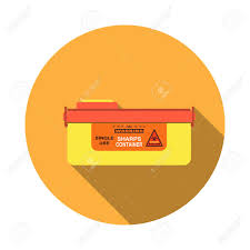 Click to find the best results for sharps box models for your 3d printer. Vector Isolated Icon Of Sharps Container With Detachable Lid Royalty Free Cliparts Vectors And Stock Illustration Image 88961146