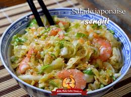 Epingle Sur Salade Japonaise
