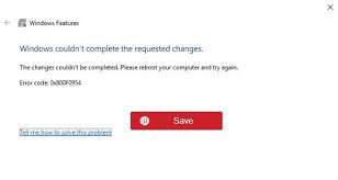 How To Fix Error 0x800f0954 Installing Net Framework 3 5 In Windows 10 Winbites In 2020 Net Framework System Restore Windows 10