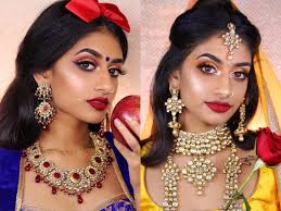 Explore the world of disney princess through games, videos, movies and more. This Makeup Artist Incorporates A Desi Twist On Disney Princesses
