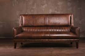 Shop sam's club sofas and sofa sectionals, including leather sectionals, reclining sofas, loveseats and small couches for your home. China Vintage Leather Sofa With High Back And Wooden Legs China Leather Sofa Furniture