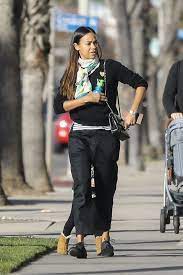 Zoë yadira saldaña nazario is an american actress. Zoe Saldana Street Style Los Angeles 01 18 2020 Celebmafia