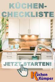 Kuchen Checkliste Kuche Kaufen Kuchen Planung Kuchenplanung