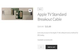 Your apple tv will mirror whatever is on your device's screen. New Solder On Cable Allegedly Permits Dfu Mode Entry On Apple Tv 4k