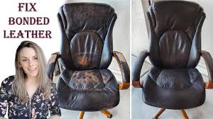 Most probably pu or pvc. How To Fix Peeling Bonded Leather Quick Easy Youtube