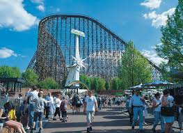 Battle of the giants, is a wooden roller coaster located at heide park in soltau, lower saxony, germany. Colossos Achterbahn Im Heide Park Soltau Cordes Holzbau