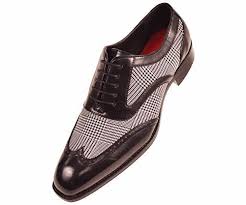 Black And Grey Dress Shoes Sio Mens Two Tone Glen Plaid And Black Smooth Wingtip Oxford Dress Shoe Style Fagen Grey 000 10 D M Us Oxford Dress Shoe Dress Shoes Men Dress Shoes