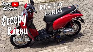 Velq monoblock ring 12 berikut ban 2. Review 01 Scoopy Karbu Ring 12 Youtube