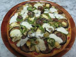 1 œuf de chia (1 cas de graines de chia + 3 cas d'eau tiède) ou un oeuf normal si vous n'avez pas. Pizza Vegetarienne Aubergines Courgettes Poivron Delicesdeprincesse Over Blog Com