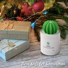 Tree of life humidifier and aromatherapy diffuser with a free essential oil of your choice. Amazon Com Cactus Humidifiers Desktop Mini Cool Mist Humidifier 280ml Usb Portable Air Diffuser Auto Shut Off Best Gift For Christmas For Bedroom Baby Home Yoga Office Travel White Home Kitchen