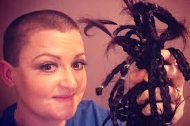 Mum's hair-raising challenge helps trio of charities