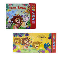 Livro Sonoro Sons Animados: Festa dos Bichos - TodoLivro - Alternativa  Brinquedos - Especialista em Brinquedos Educativos Terapêuticos e  Pedagógicos