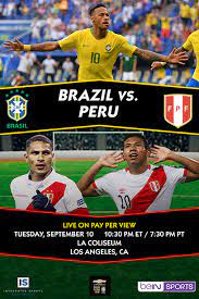 Into the last minute of added time. Soccer Brazil Vs Peru Cox On Demand