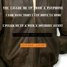 Leather Jacket Arkells Sayings Leather Jacket My Dad