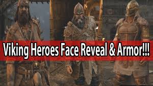 Good question for the cost, i have no clue since i managed to get bits of materials from some friends (i had a very tight budget). For Honor Viking Heroes Face Reveal New Armor First Look Youtube