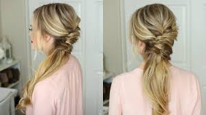 If you want to sport a classy hairstyle then the once you have your hair side swept, you will instantly look stunning. Nye Sideswept Hairstyle Missy Sue Youtube