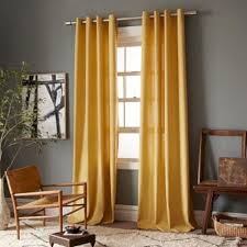 Modern interior of a living room with stucco molding on the walls, an armchair, a mirror and a console. 21 Curtains For Grey Walls Ideas Curtains For Grey Walls Grey Walls Curtains