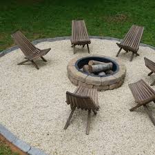 If you are hovering your hand over the fire to make yourself warm. How To Build A Diy Fire Pit With Gravel Stones And Walkway