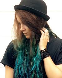 20 Teal Blue Hair Color Ideas For Black Bown Hair Turquoise Hair Ombre Blue Hair Dip Dye Hair