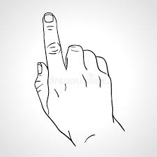 Black And White Pointer Finger Hand With Index Finger Line Art Drawing Hand With Forefinger Pressing Imaginabl Sponsored Art Drawing Line Art Drawings How To Draw Fingers Hand Lines