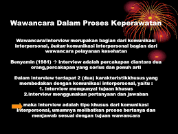 We did not find results for: Wawancara Dalam Proses Keperawatan Wawancara Interview Merupakan Bagian Dari Komunikasi Interpersonal Bukan Komunikasi Interpersonal Bagian Dari Wawancara Ppt Download