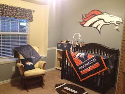 Denver Broncos Nursery Aka Little Guy Man Cave Nursery Room Boy Denver Broncos Baby Cool Baby Stuff