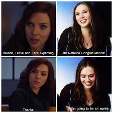 Scarlett johansson's black widow solo movie can set up avengers: Although She Can T Get Pregnant I Still Want This To Happen Black Widow Marvel Scarlet Witch Marvel Marvel Couples