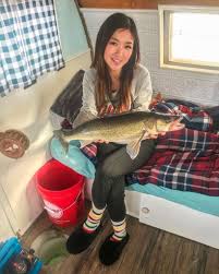 My First Time Ice Fishing Lake Of The Woods Ice Fishing Lake Fish