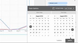 how to create time series charts in google data studio