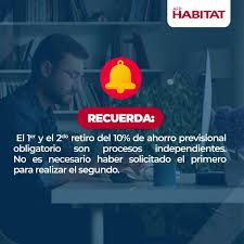 En esa línea, afp habitat ha sido una de las administradora de fondos de pensión que más si bien en el portal habilitado para el retiro del 10% en afp habitat no hay una opción a la vista para poder. Afp Habitat Proceso 2do Retiro Facebook