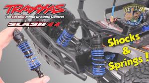 12 traxxas slash 4x4 gtr shocks vg racing springs prep install