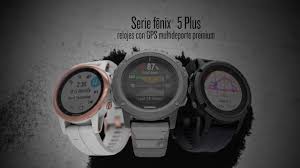 Sapphire, black with black band. Garmin Fenix 5 Plus Reloj Multideporte Con Gps