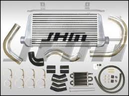 Intercooler Kit Front Mount Or Fmic Jhm Large Core For B7 A4 2 0t Black Couplers Mounting Map Sensor Kit