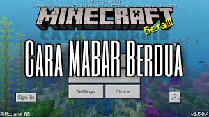 Cara Mabar Main Bareng Multiplayer Berdua Di Game Minecraft Pocket Edition Di 2020 Minecraft Game Bangunan