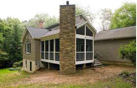 8.5 x 24 screen porch w/ gull wing doors. Single Wide Trailer Porch Ideas Photos Houzz