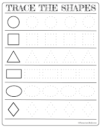 Basic shapes worksheets and activities for young learners. Astonishing Learning Printables For Toddlers Picture Ideas Worksheet Free Printable Shapes Worksheets And Math Worksheet