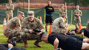During her college years, she had taken sniper training. Army Combat Fitness Test